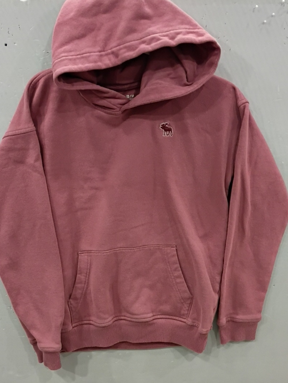 Abercrombie & Fitch Kids Hoodie - Dusty Rose